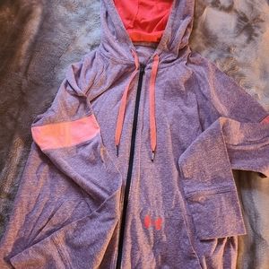 Women's sz XS lightweight Under Armour zip up